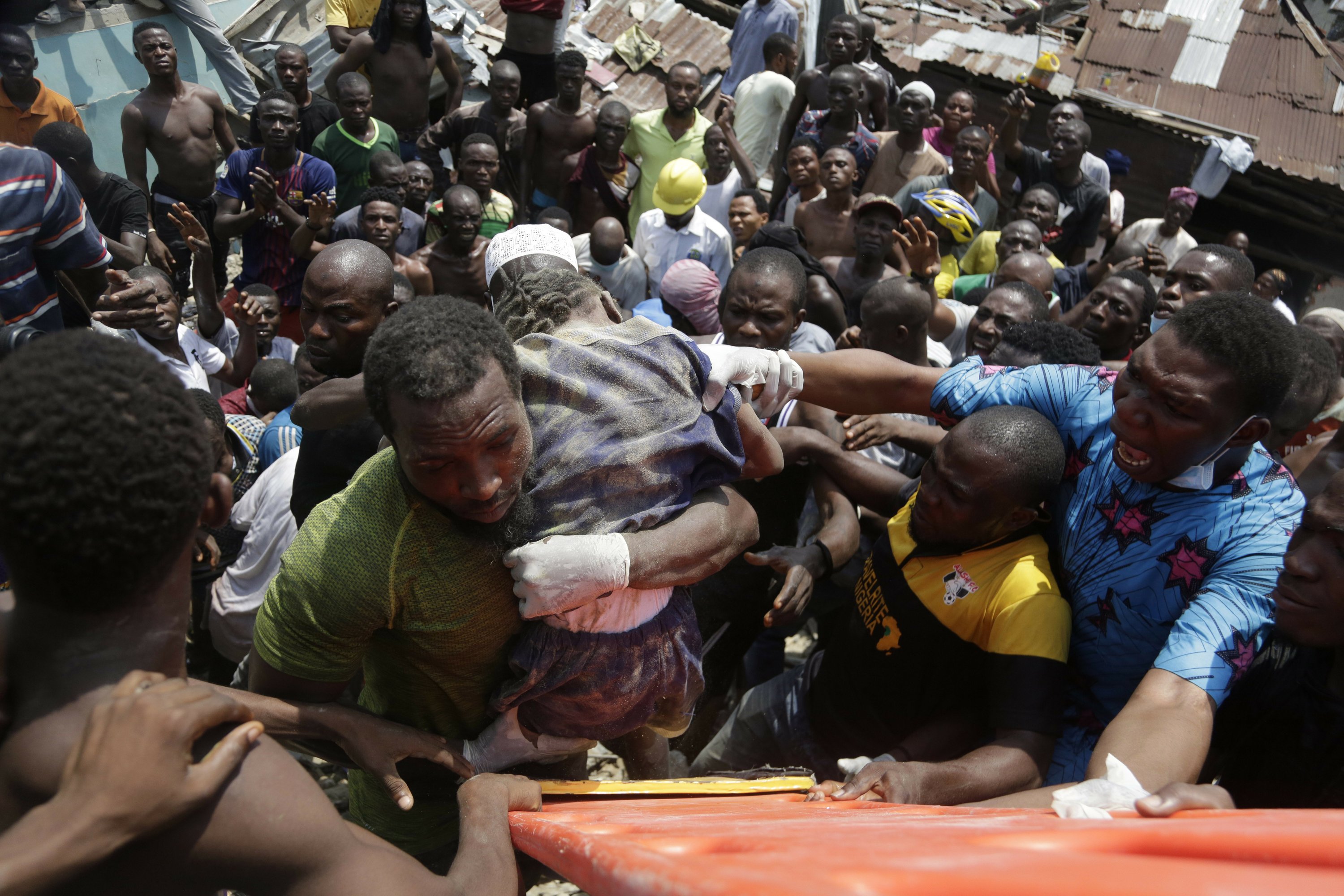 Dozens trapped in Nigeria school collapse, at least 8 dead - The Associated Press