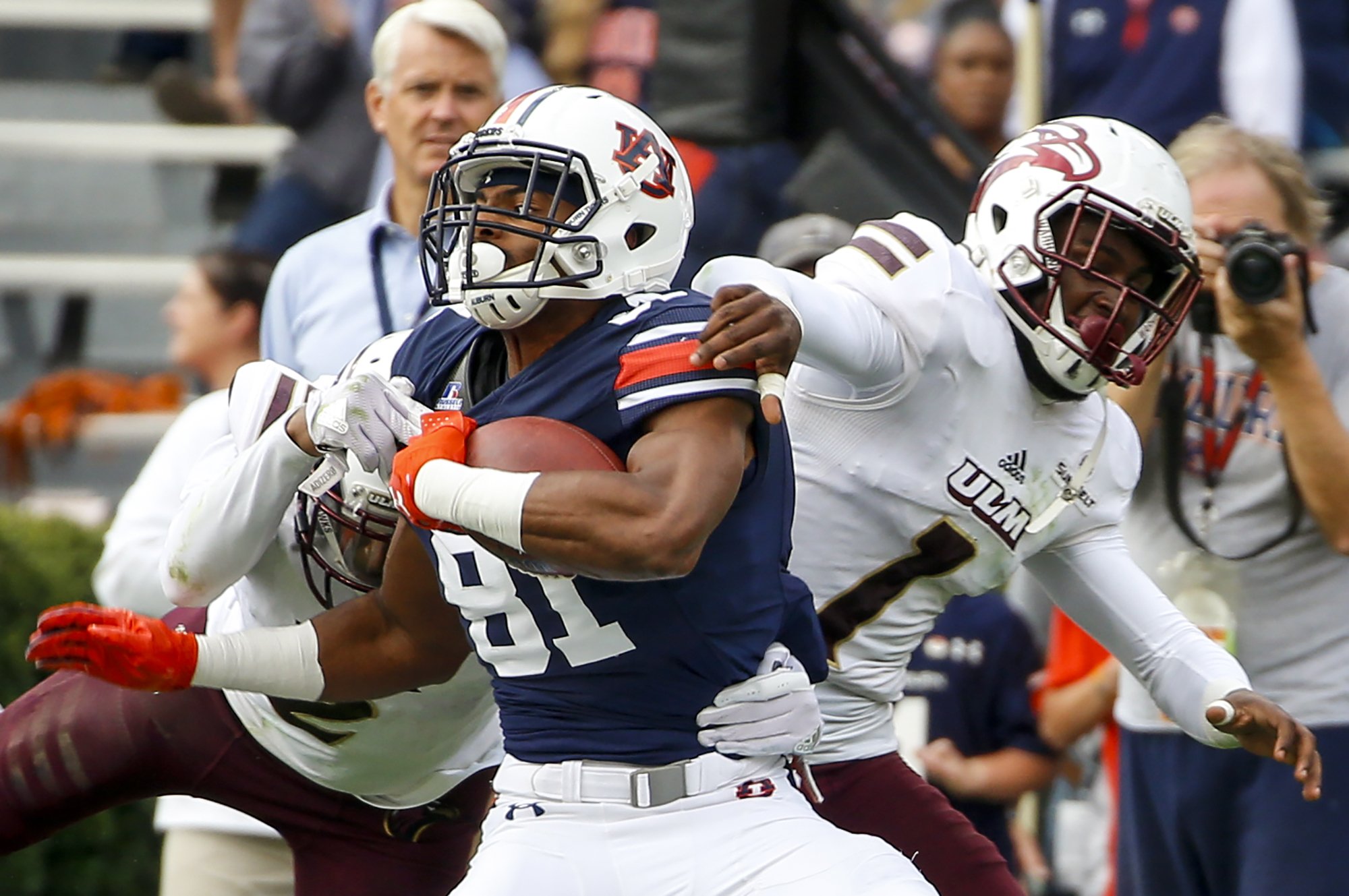 No. 6 Auburn rips LouisianaMonroe 4214; No. 1 Tide next AP News