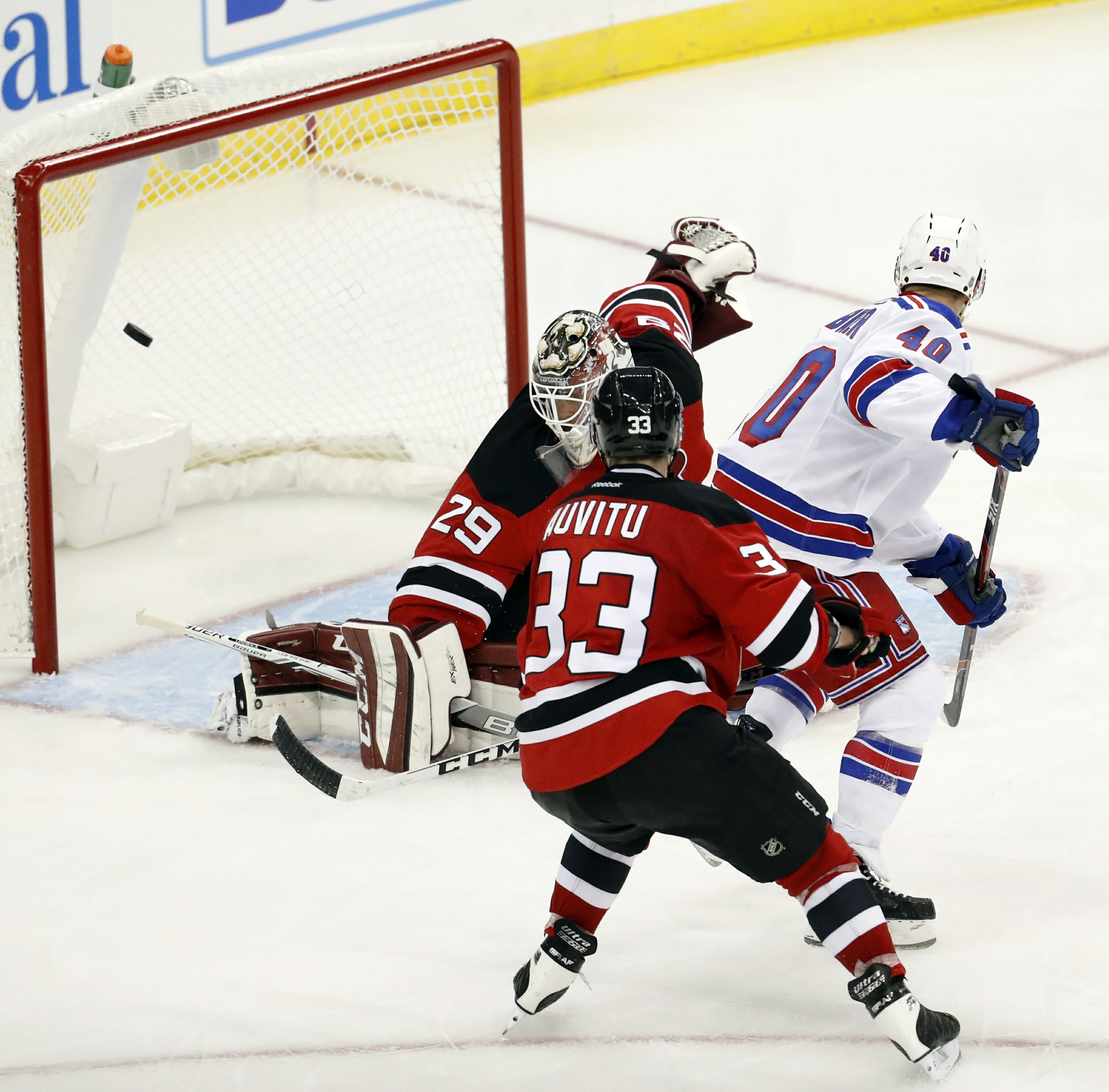 rangers devils score
