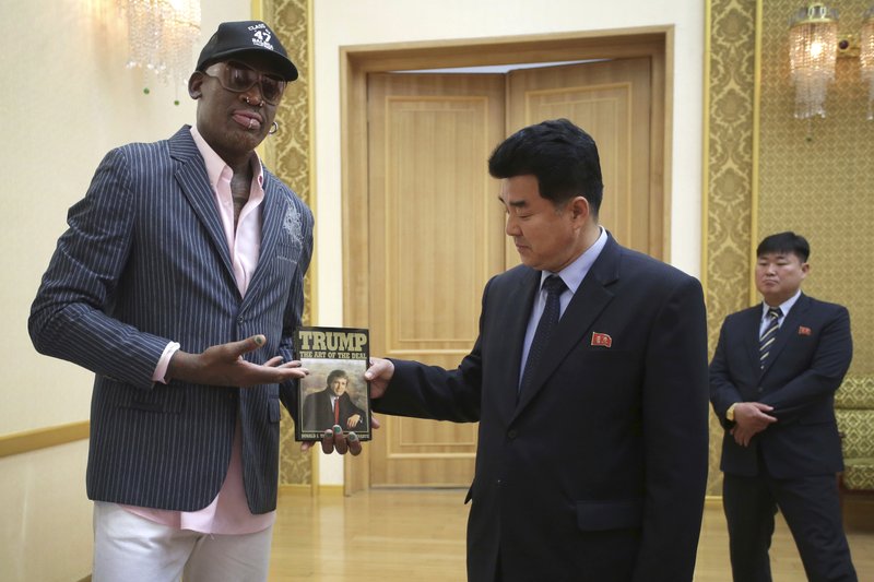 Rodman Gives Kim The Gift Of Trump The Art Of The Deal