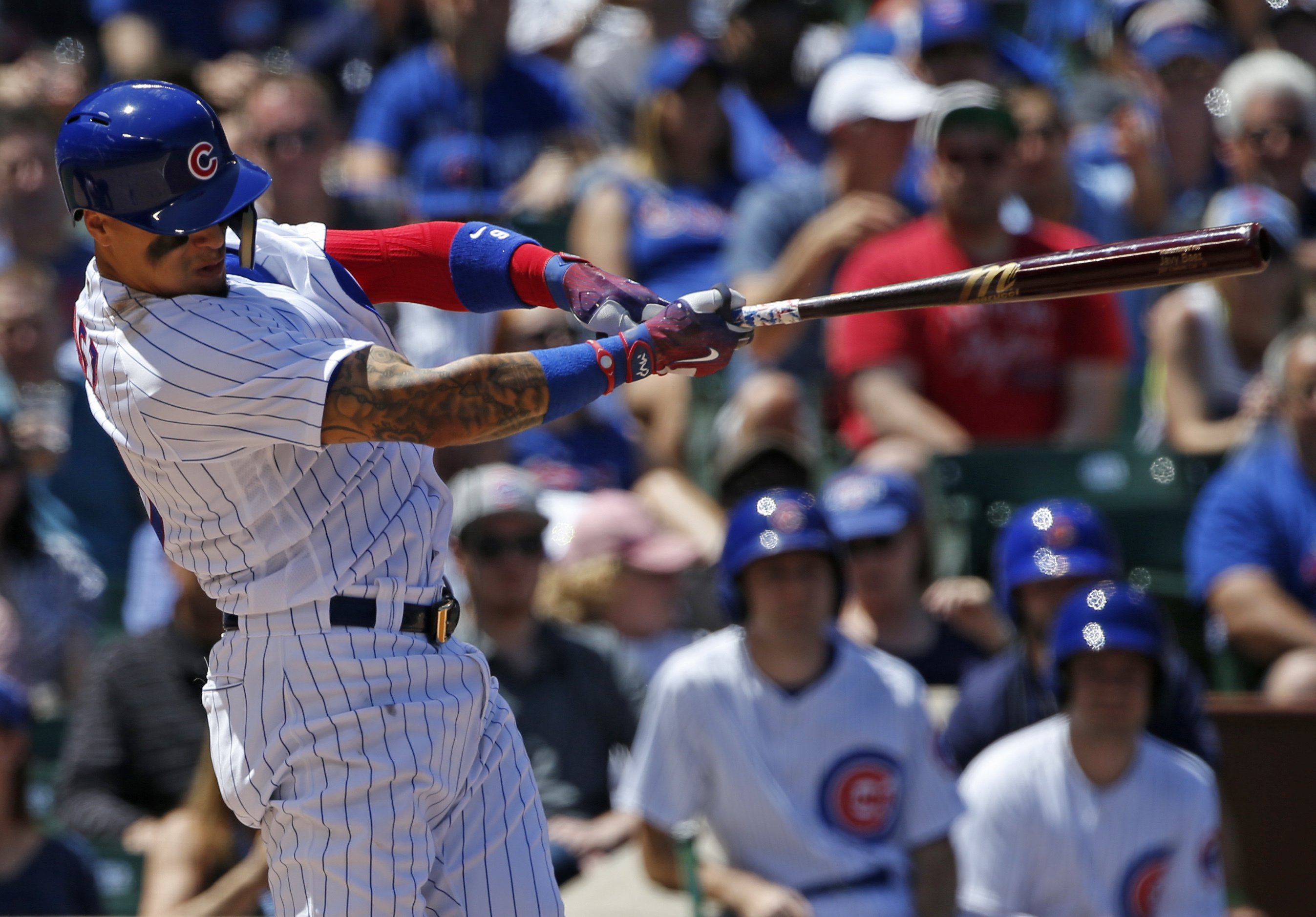 Baez Hits Grand Slam Bryant Homers As Cubs Beat Reds 9 5 Ap News