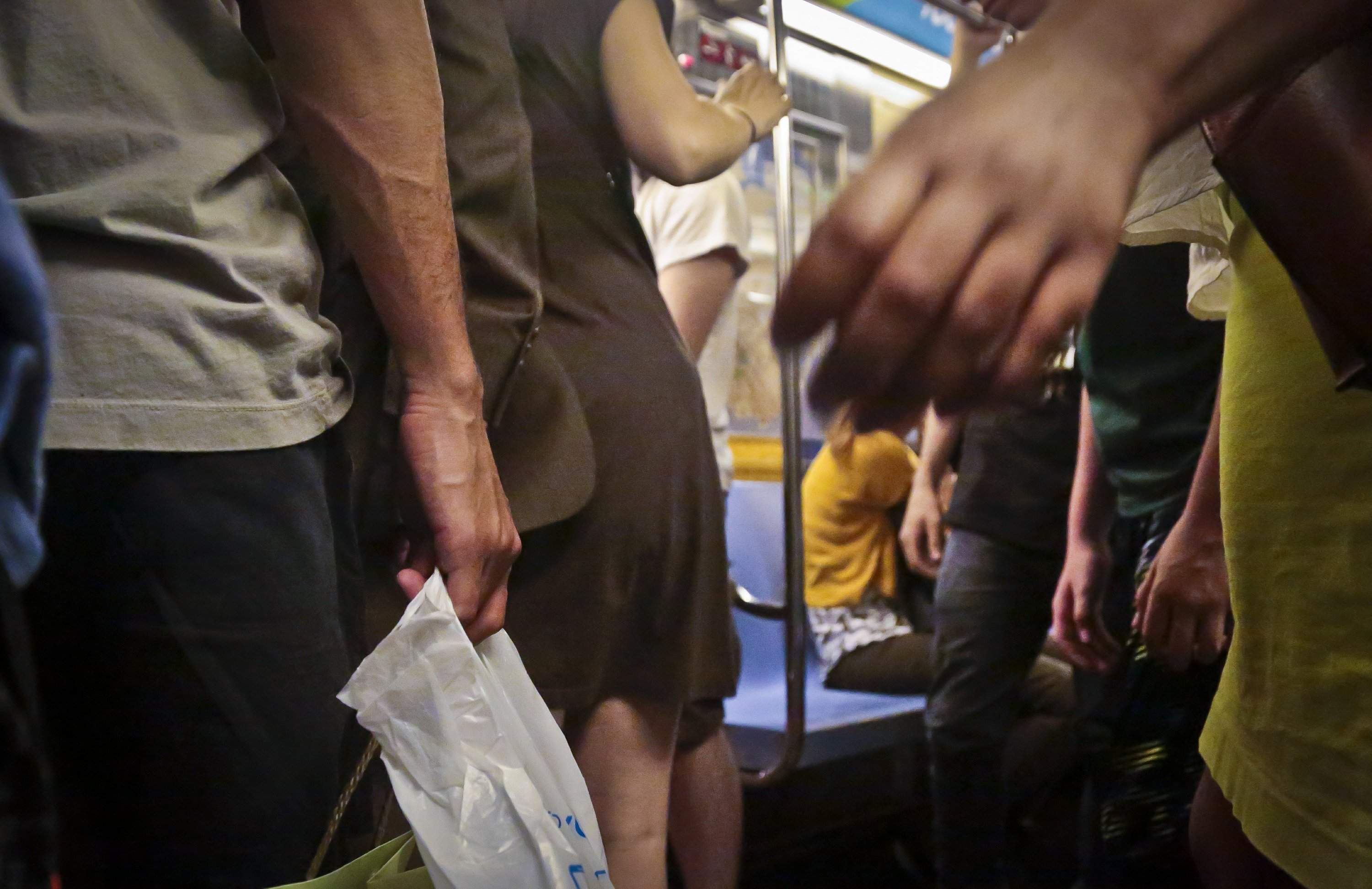 NYC subway riders fight back at groping, grinding, lewd acts.