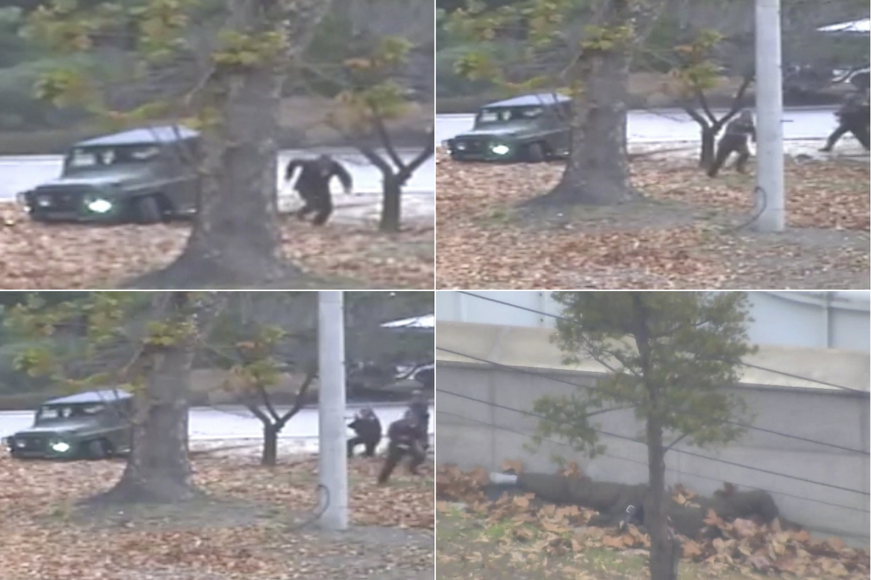 Cold War Drama Caught On Video As N Korean Soldier Escapes Ap News