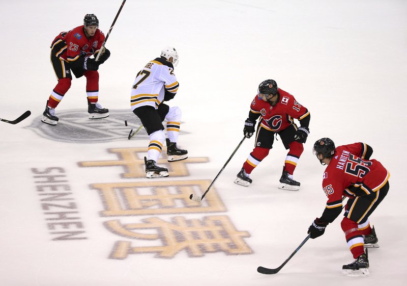 nhl preseason calgary flames