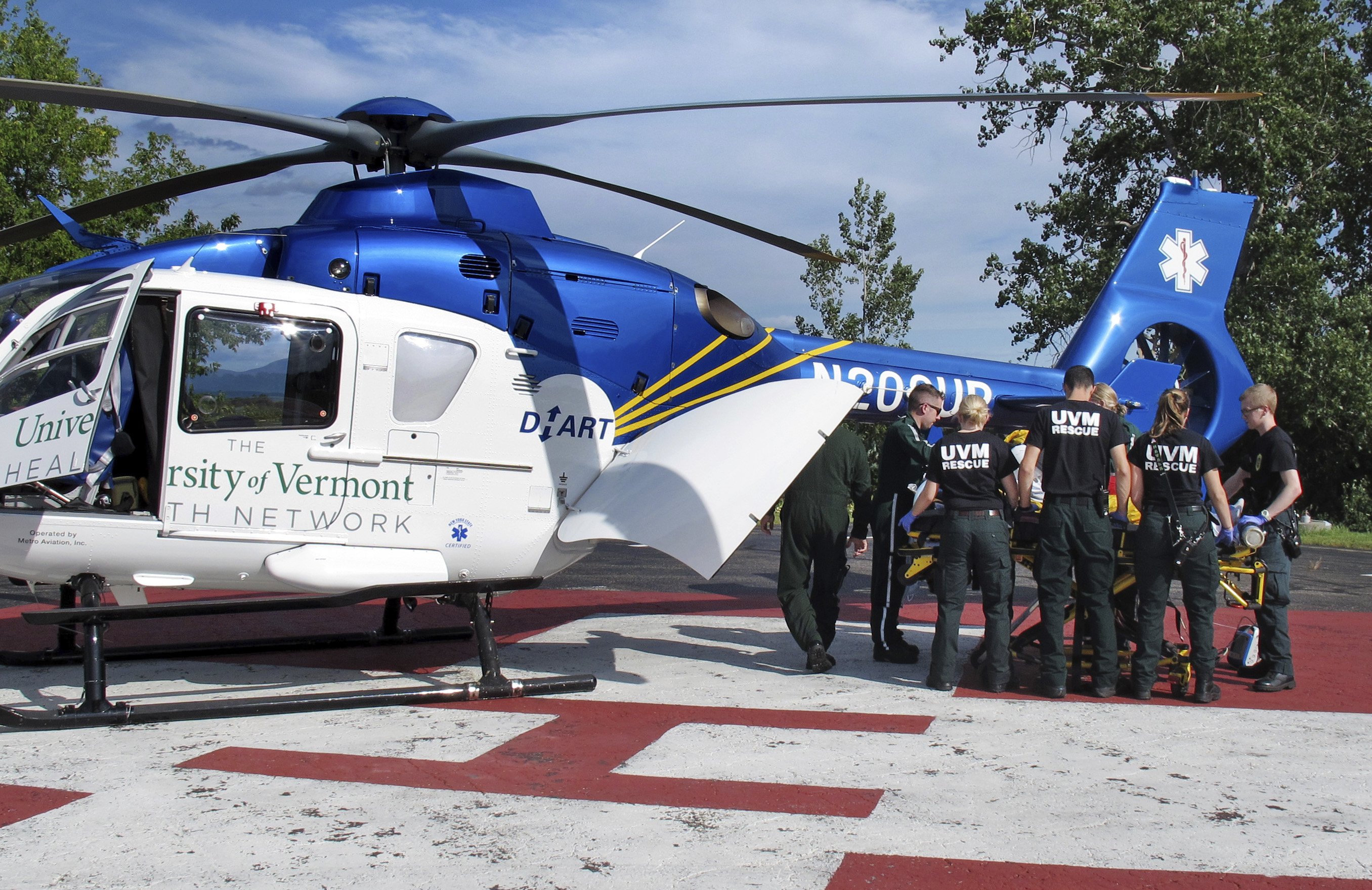 Vermontbased helicopter ambulance flies first mission