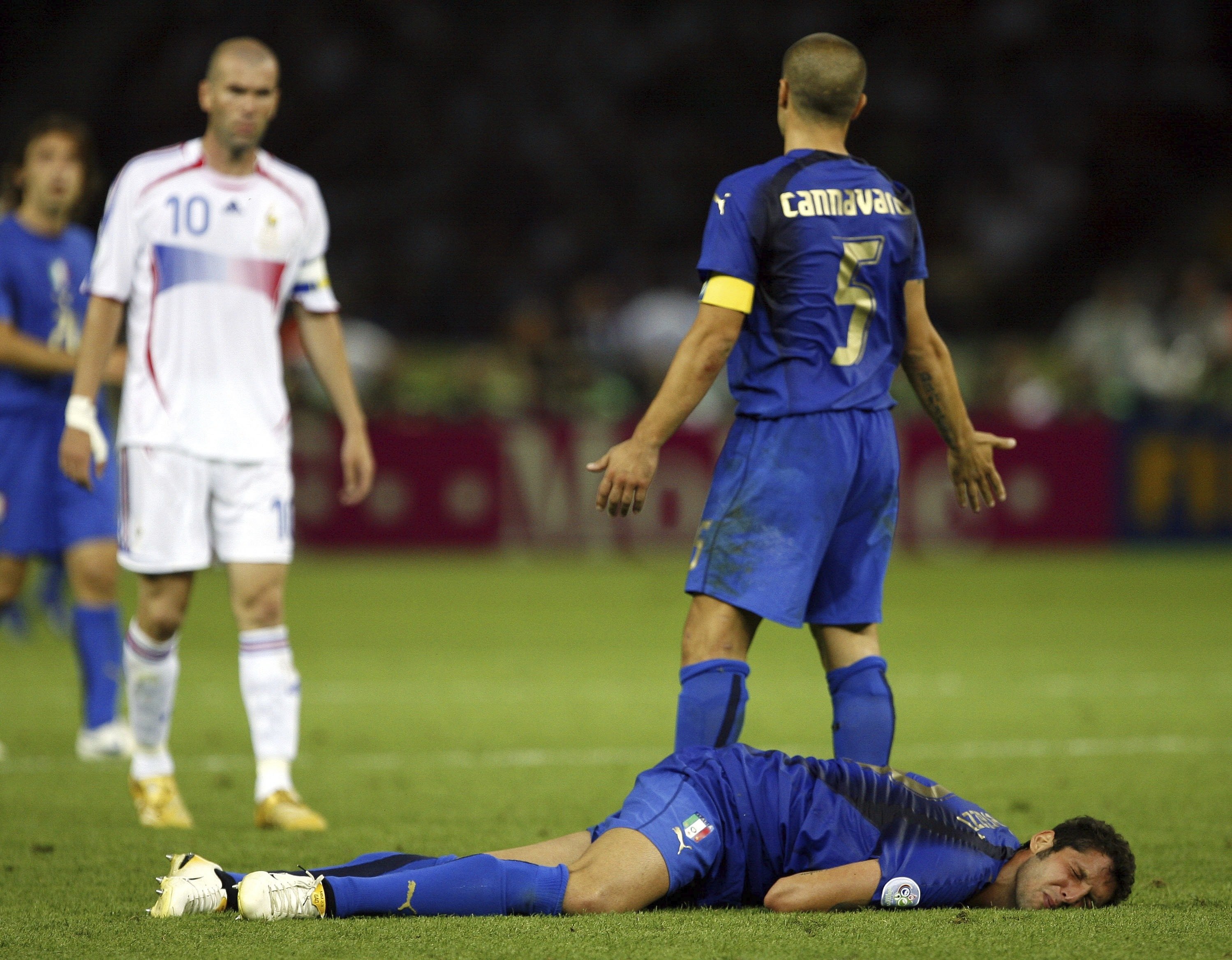 WORLD CUP: Zinedine Zidane ends his career with a headbutt