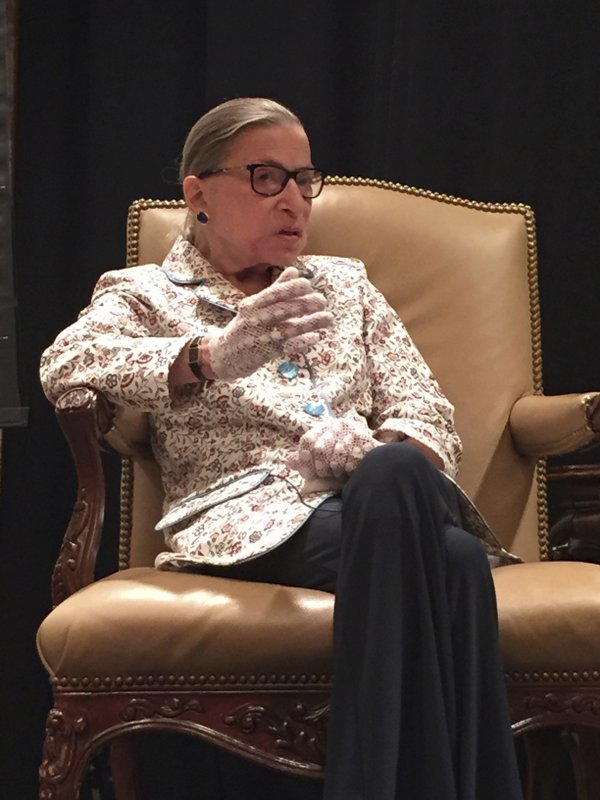 The Notorious Rbg Discusses Women S Rights And Pop Culture