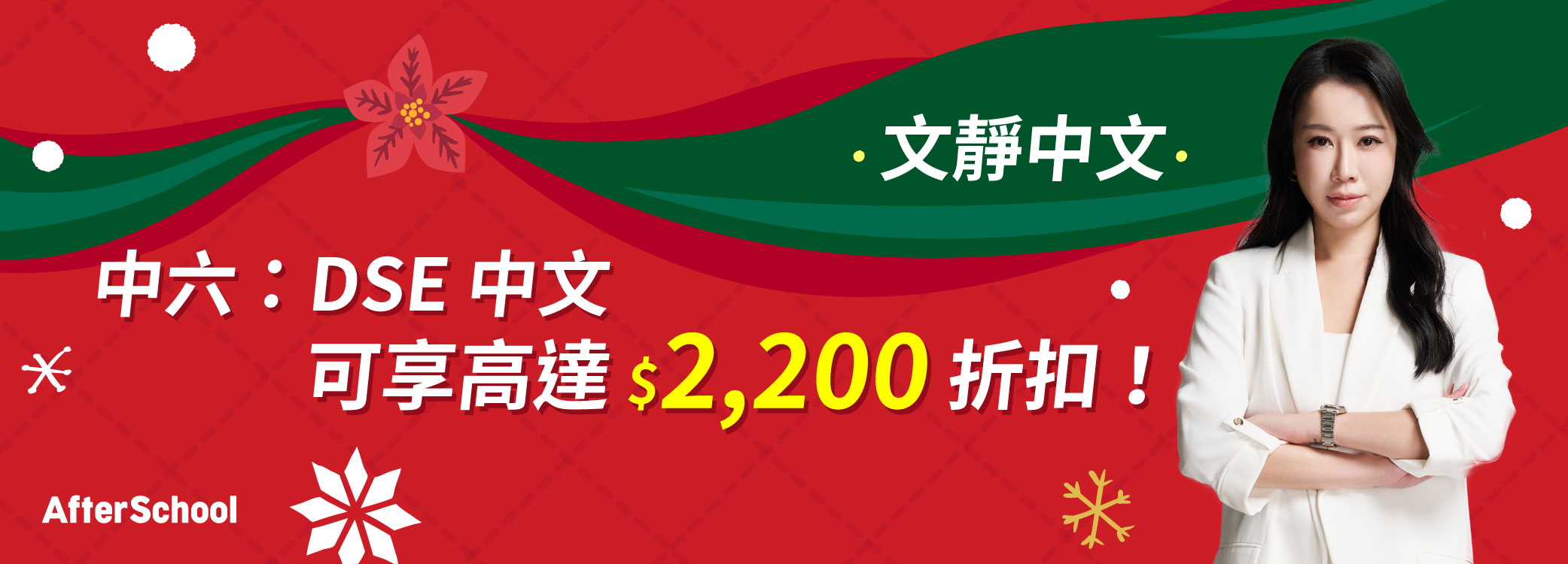 AfterSchool 聖誕優惠 - 2026 DSE 中文科 | 文靜中文
