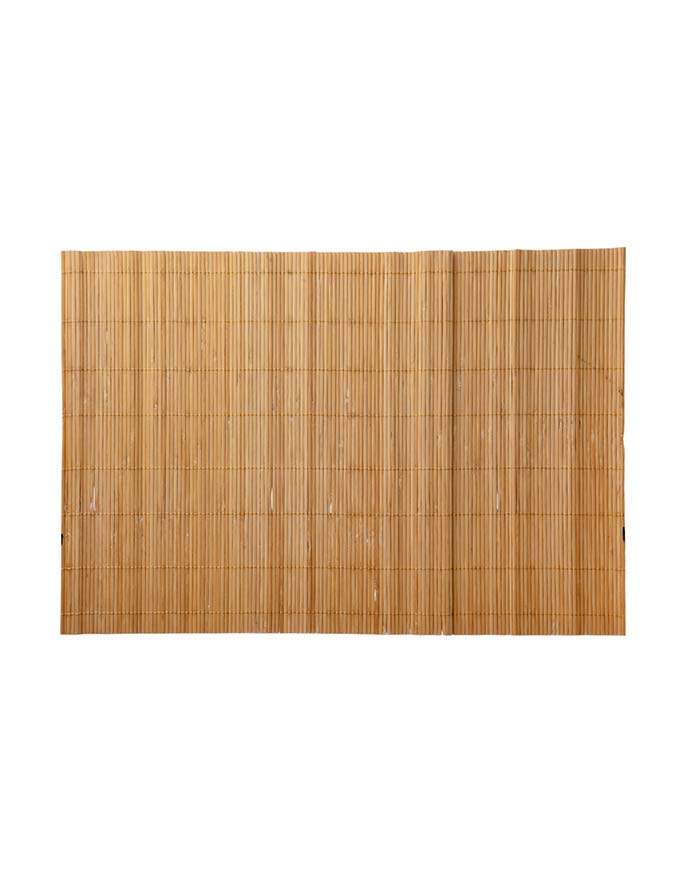 JOGO AMERICANO BAMBU 43X30CM DISPLAY COM 24 PEÇAS