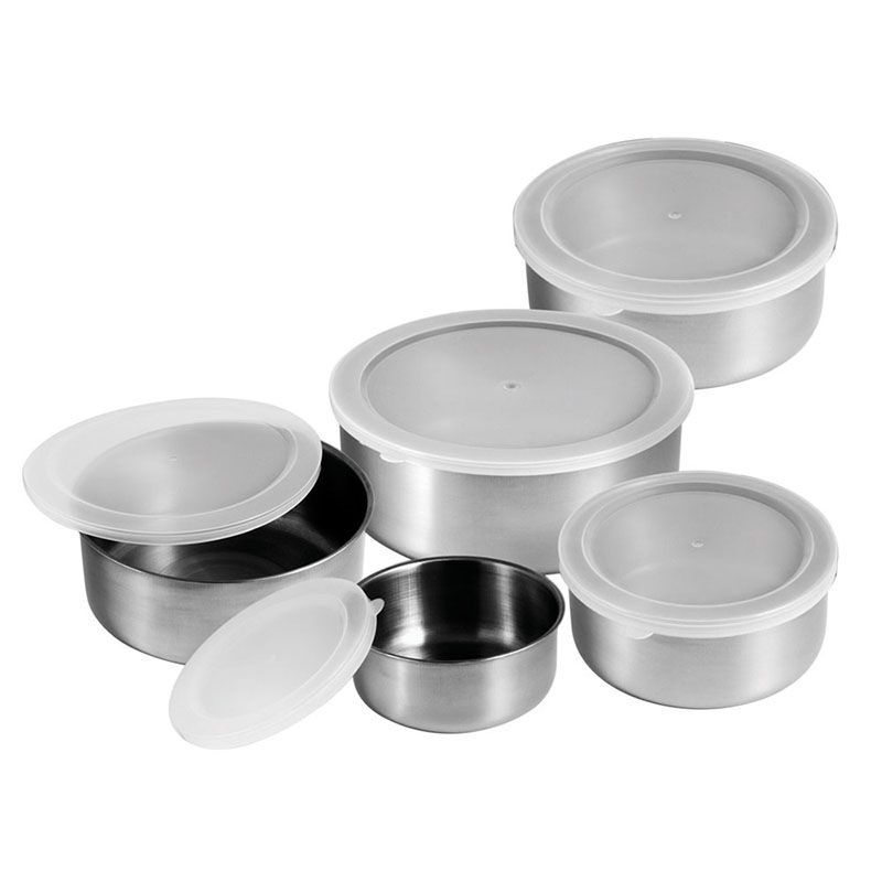 CK3357 - JOGO TIGELAS BOWL 5 PC. ACO