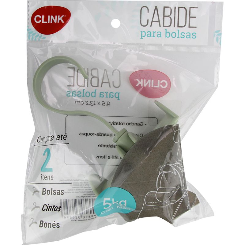 CABIDE BOLSAS PLASTICO 9,5X7,2X13,2CM(1UN)