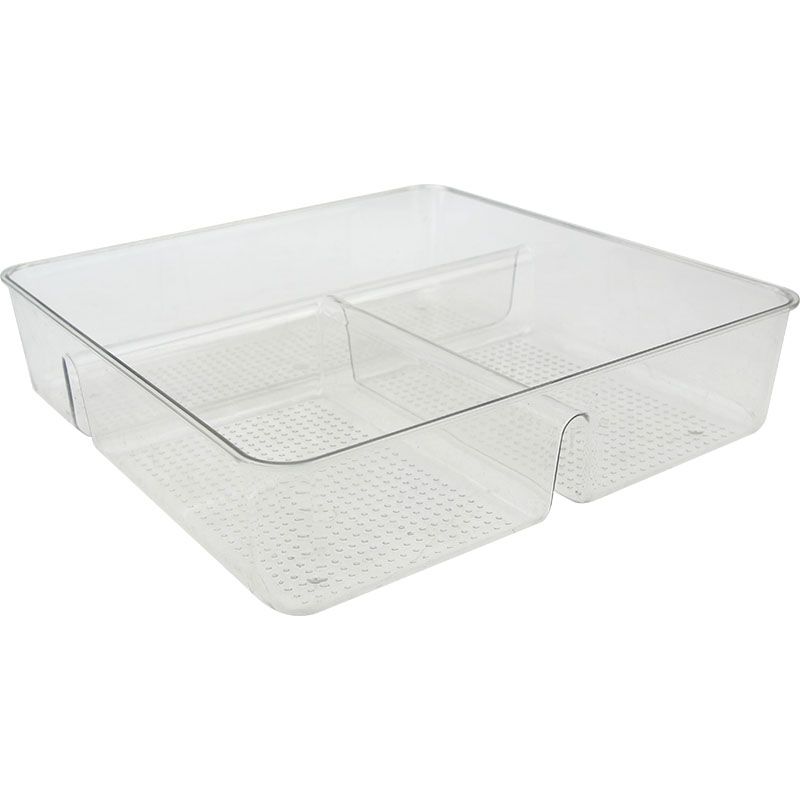 CK3440 - CESTO ORGANIZADOR GELADEIRA PLASTICO 23,2X23,3X5CM (1UN)