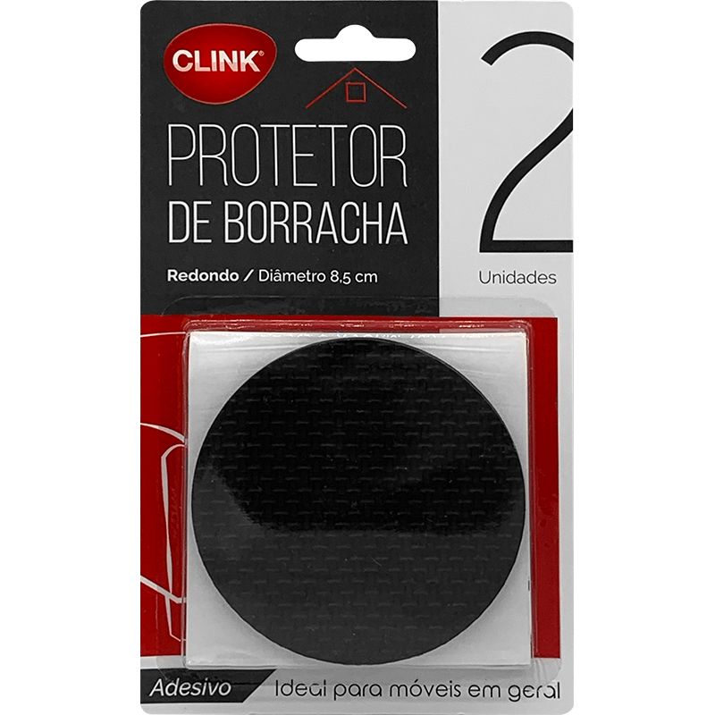 CK4011 - PROTETOR REDONDO MOVEIS BORRACHA 8,5CM