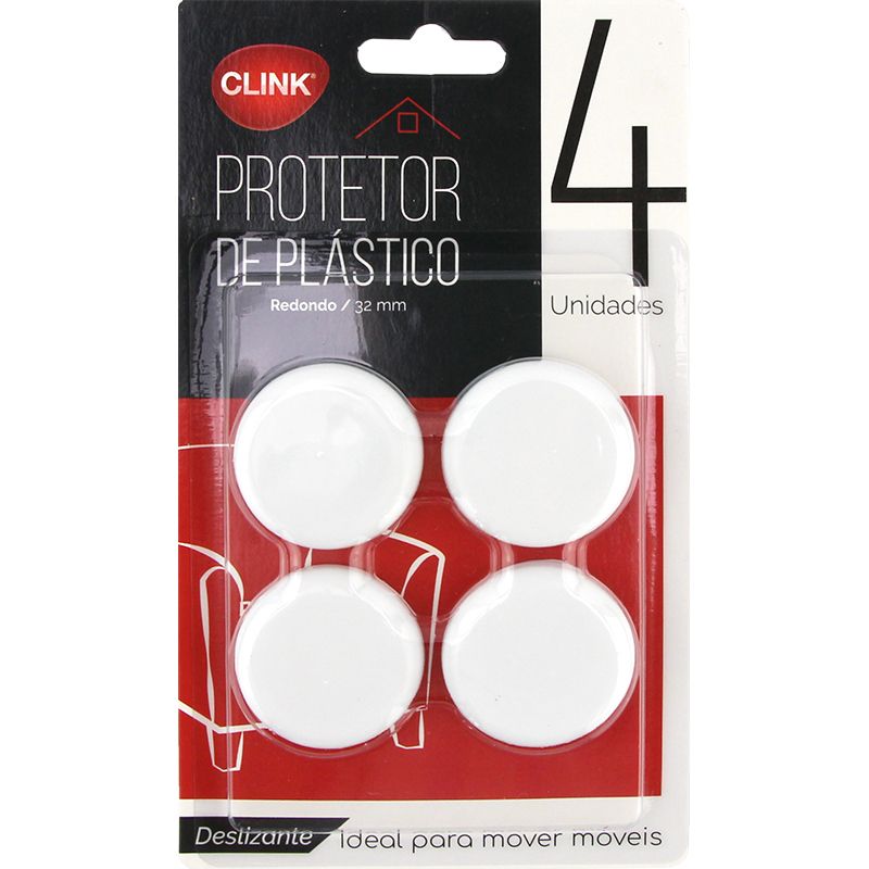 CK4028 - PROTETOR/CALCO DESLIZANTE PLASTICO 32MM