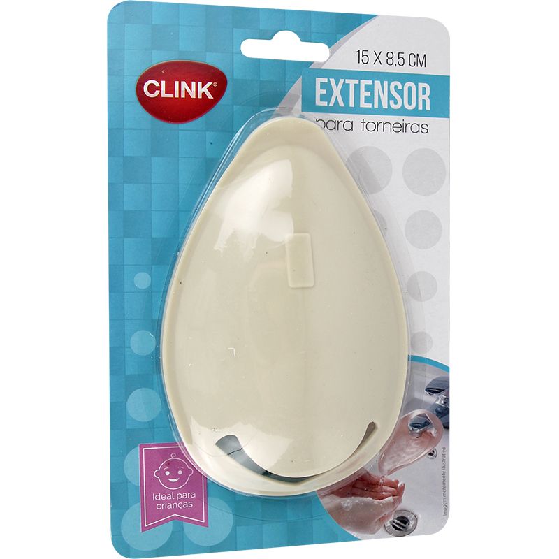 CK4051 - EXTENSOR DE TORNEIRA EM PLASTICO 15X8,5CM (1UN)