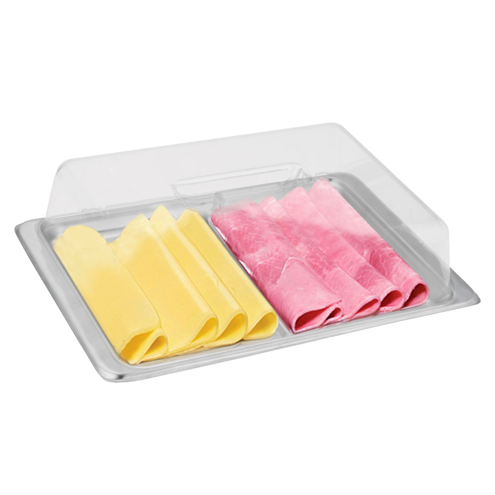 CK4122 - PORTA FRIOS INOX TAMPA PLASTICA 27CM