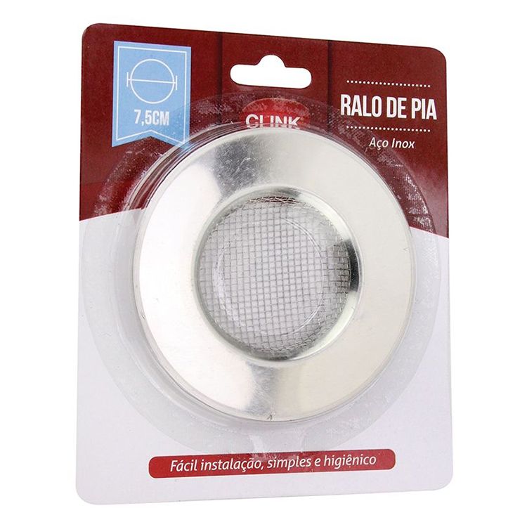 CK4156 - RALO DE PIA ACO INOX 7,5CM (1UN)