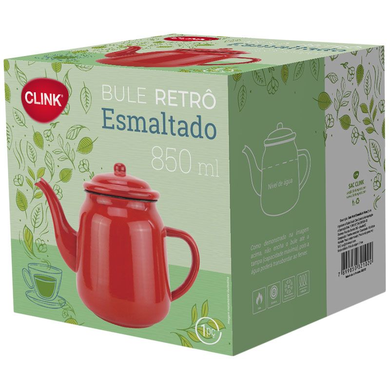 BULE METAL ESMALTADO 850ML