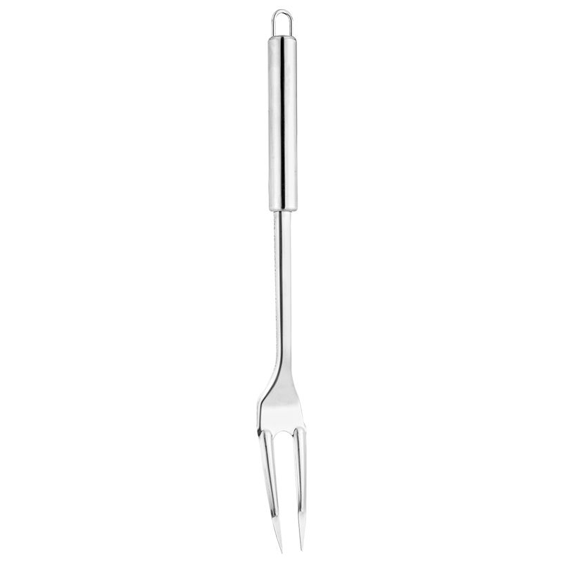 GARFO CHURRASCO ACO INOX 34CM