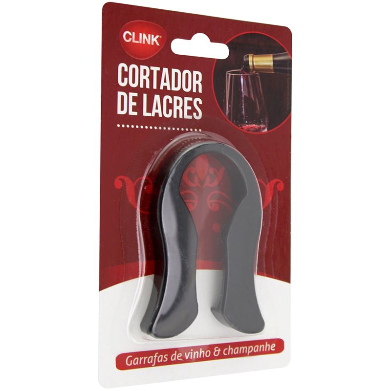 CK4476 - CORTADOR LACRES PLASTICO ACO INOX 7X4,5CM