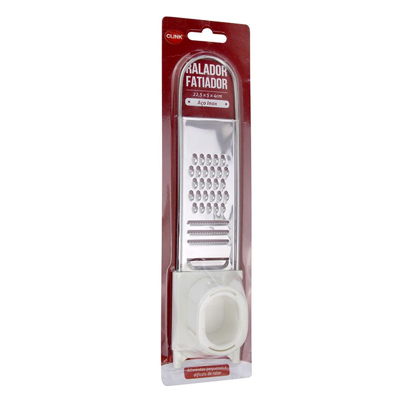 CK4552 - RALADOR FATIADOR ACO INOX 22,5X5X4CM