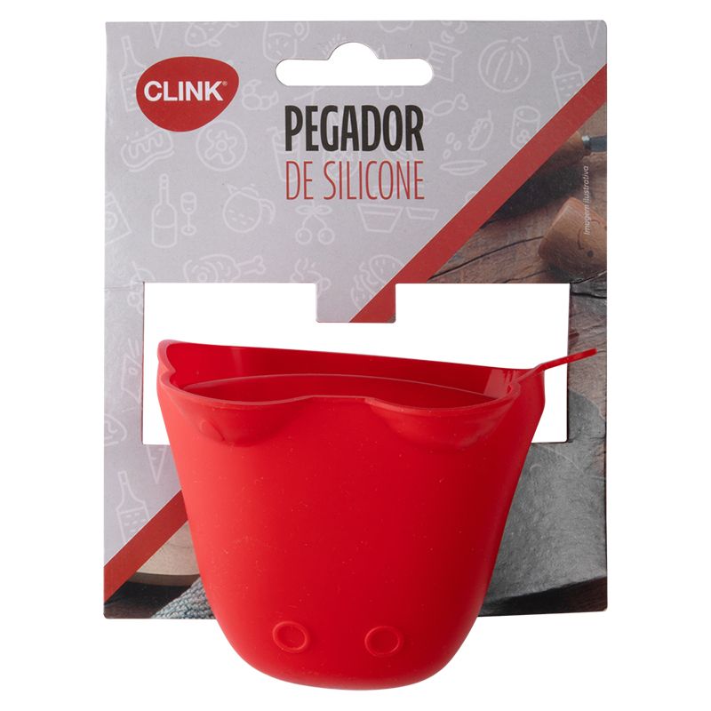 PEGADOR JACARE SILICONE 10X9CM