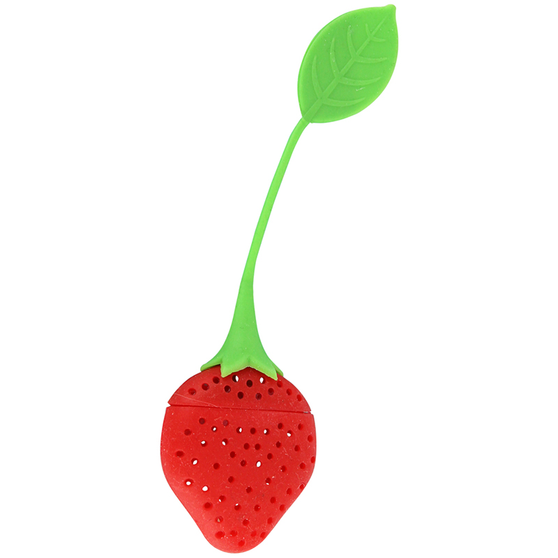 CK4611 - INFUSOR CHA FRUTA SILICONE 19X4,5X2CM