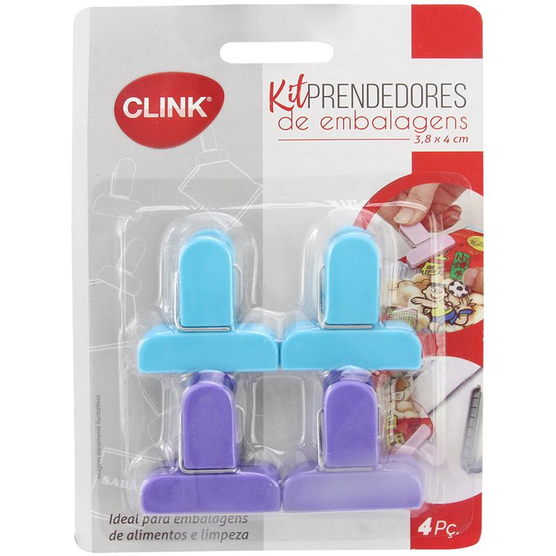 CK4658 - CONJ 4 LACRES EMBALAGENS PLASTICO 3.5X4CM