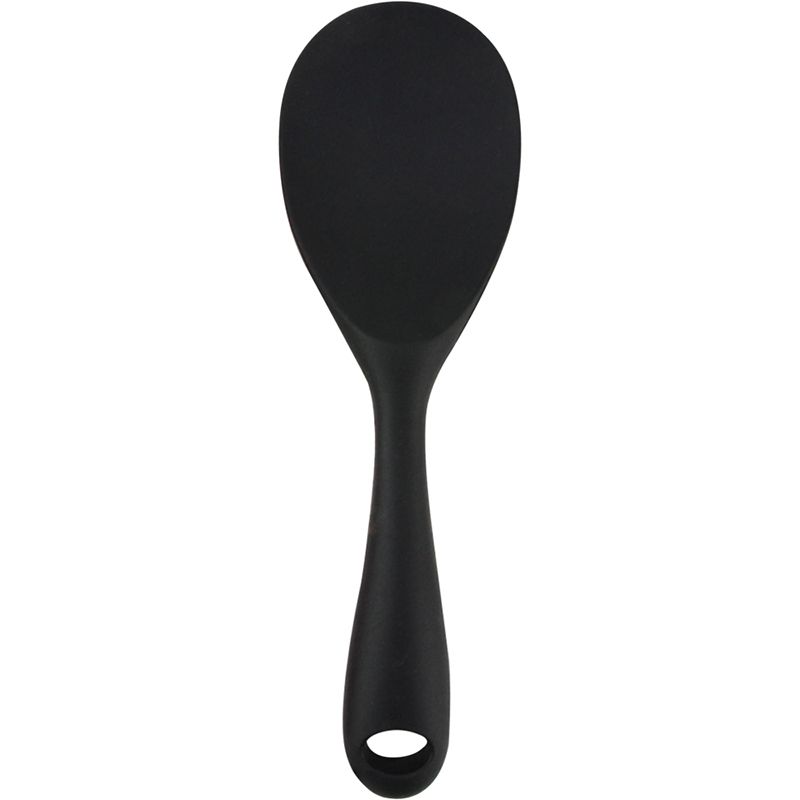 COLHER ARROZ NYLON SILICONE 23X7CM