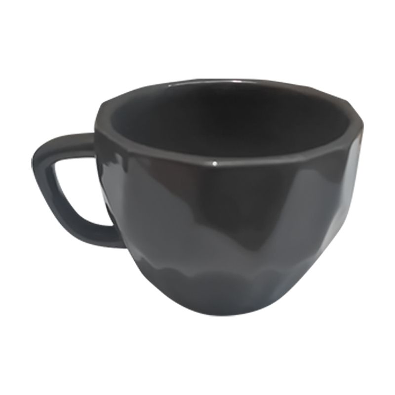 CK4834 - CANECA GEOMETRICA CERAMICA 9X7CM 210ML