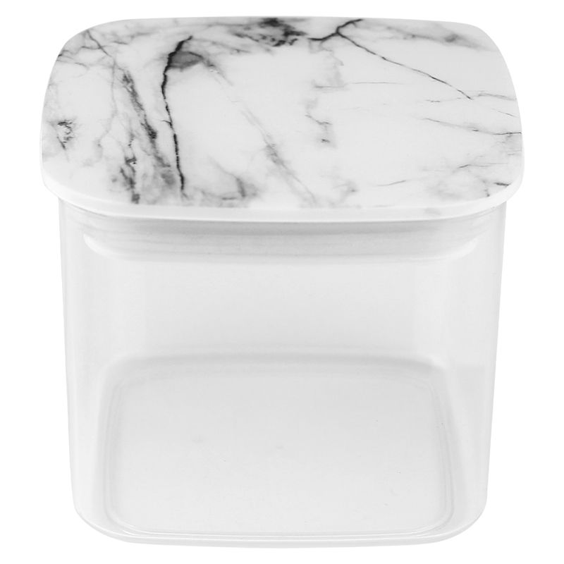 CK4869 - POTE HERMETICO QUADRADO PLASTICO 10X10X9CM 0,5L