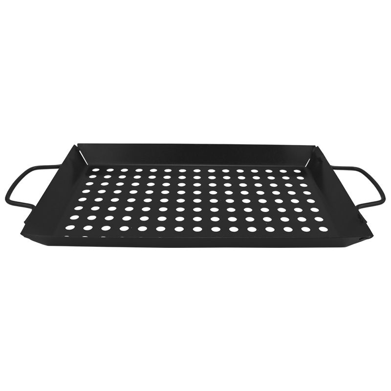 ASSADEIRA CHURRASQUEIRA GRILL RETANGULAR METAL 39,8X20X2,5CM