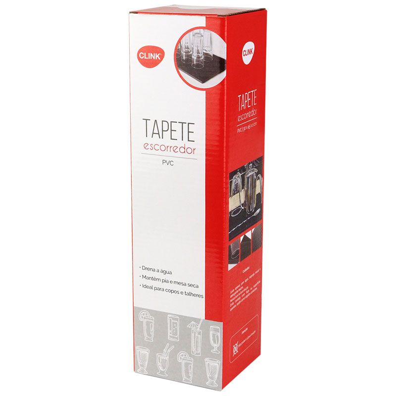 TAPETE ESCORREDOR PVC 30X45X1CM