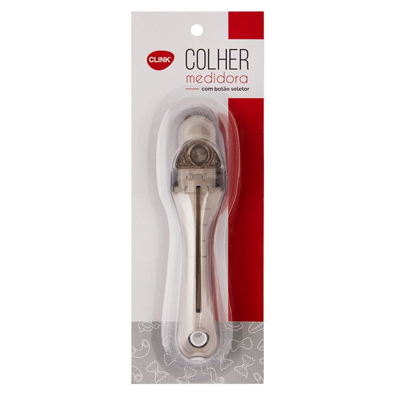 COLHER MEDIDAS PLASTICO 16X3,5CM (1UN)