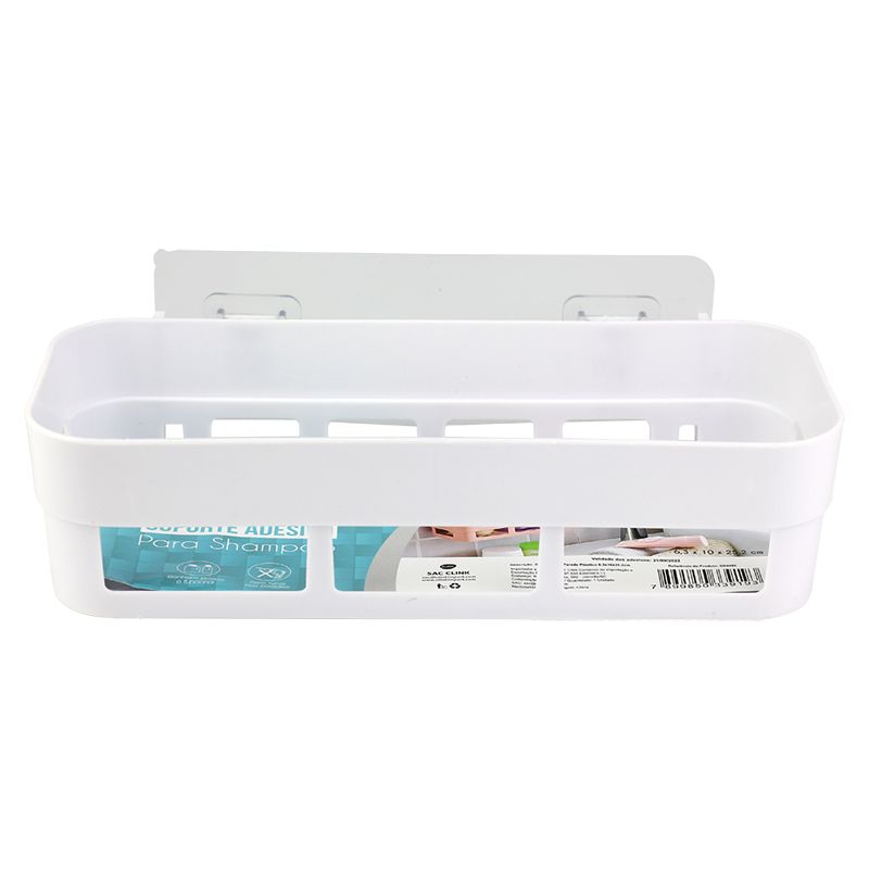 ORGANIZADOR PAREDE PLASTICO 6,3X10X25,2CM (1UN)