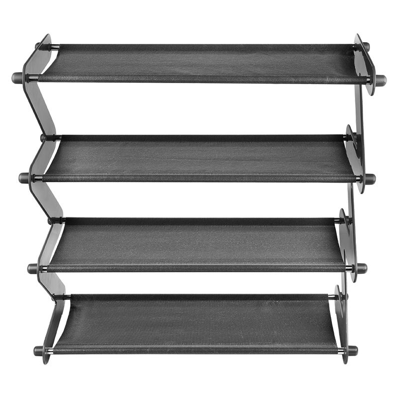 SAPATEIRA 4 ANDARES PLASTICO METAL X 48X19X46CM (1UN)