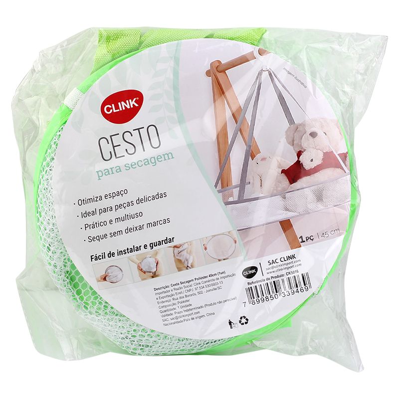 CESTA SECAGEM POLIESTER 45CM (1UN)