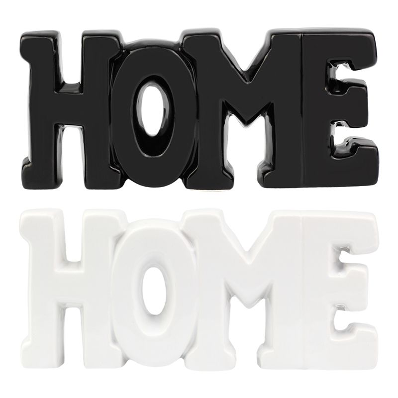 LETREIRO HOME CERAMICA 7,5X3,2X17,7CM (1UN)