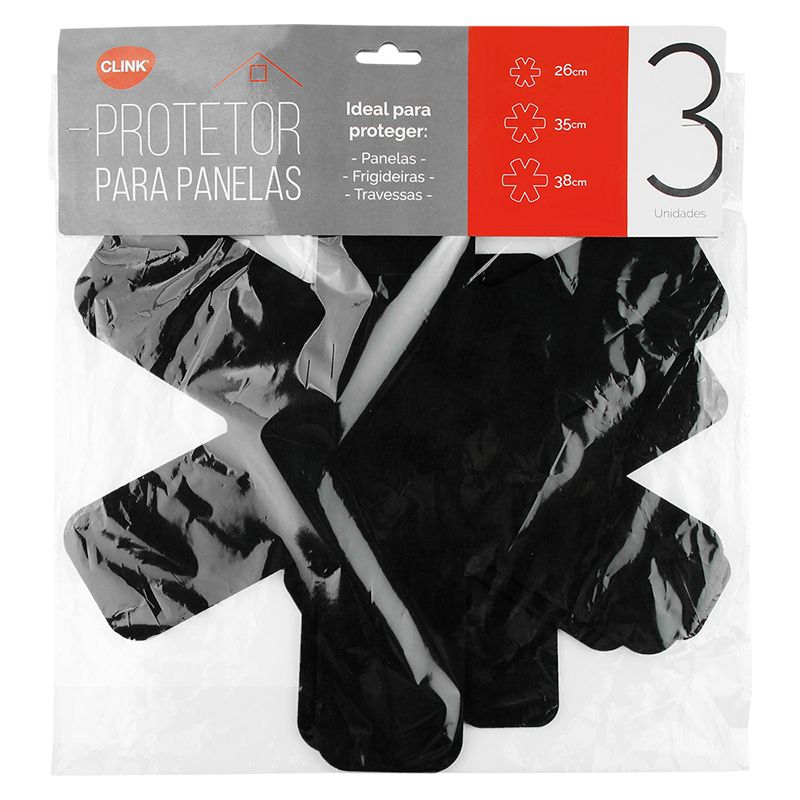 KIT 3 PROTETORES PANELAS FELTRO 38CM 35CM 26CM (1UN)