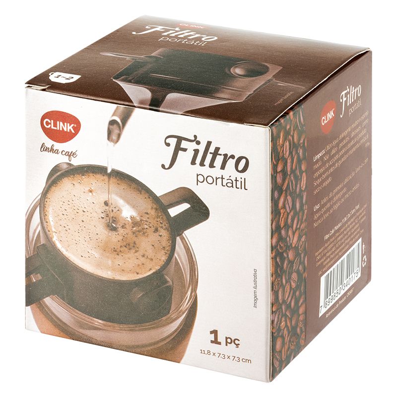 FILTRO CAFE PLASTICO 11,8X7,3X7,3CM (1UN)