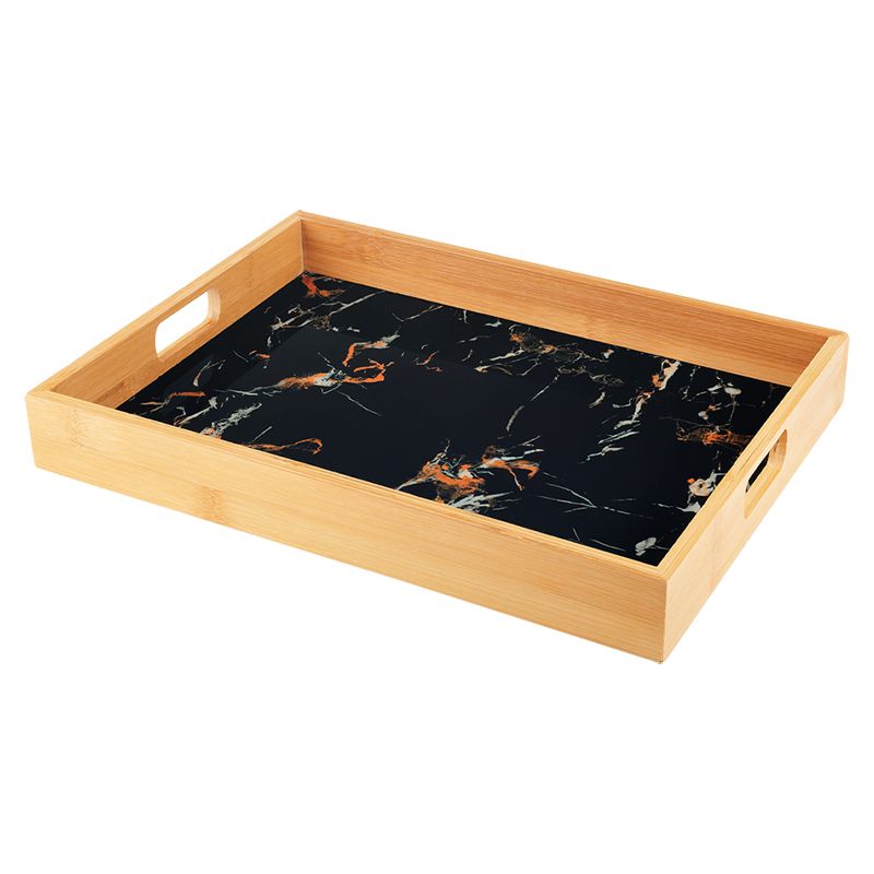 CK5154 - BANDEJA P PLASTICO BAMBU 34,6X24,7X4,5CM