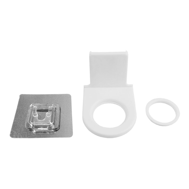 KIT SUPORTE PAREDE DISPENSER PLASTICO 2PC 5,5X6,5X5CM