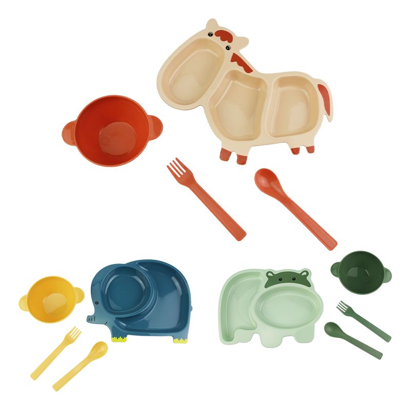 KIT LANCHE INFANTIL PLASTICO 25X16CM