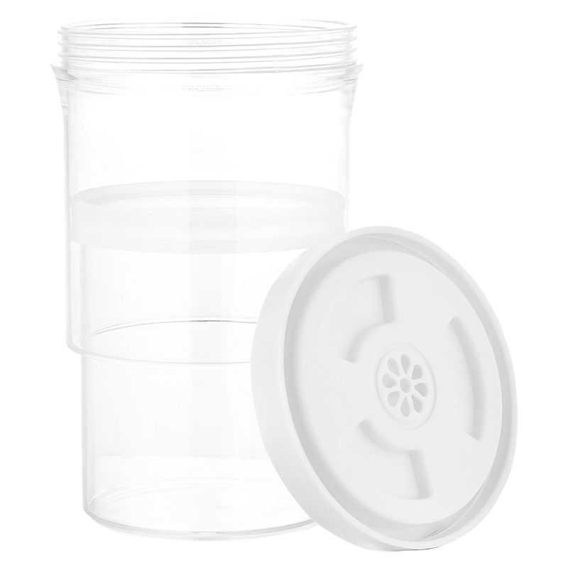 POTE RETRATIL PLASTICO 21,5X10,5CM 850ML