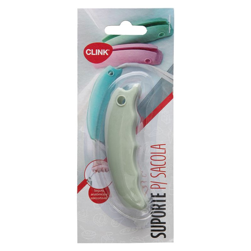 SUPORTE SACOLA SILICONE 9X2,1X2,4CM