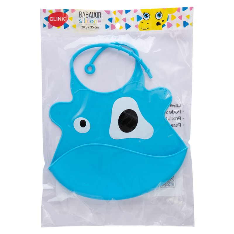 BABADOR INFANTIL SILICONE 20,5X35CM