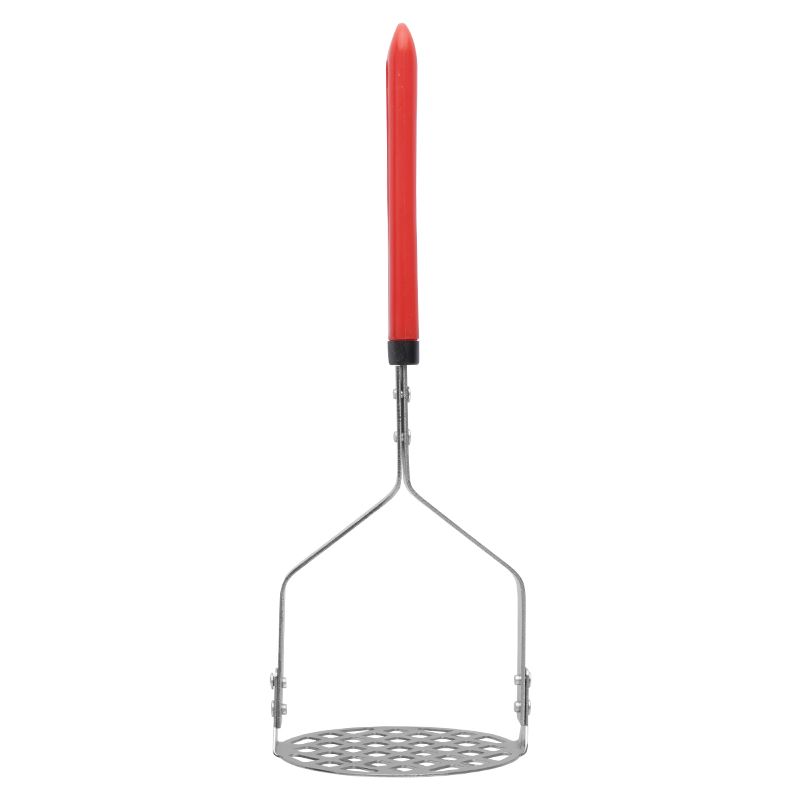 CK5356 - ESPREMEDOR DE BATATAS ACO INOX PLASTICO 8,3X8X24CM