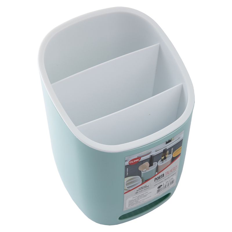 CK5385 - PORTA TALHERES PLASTICO 12,2X12,2X17CM