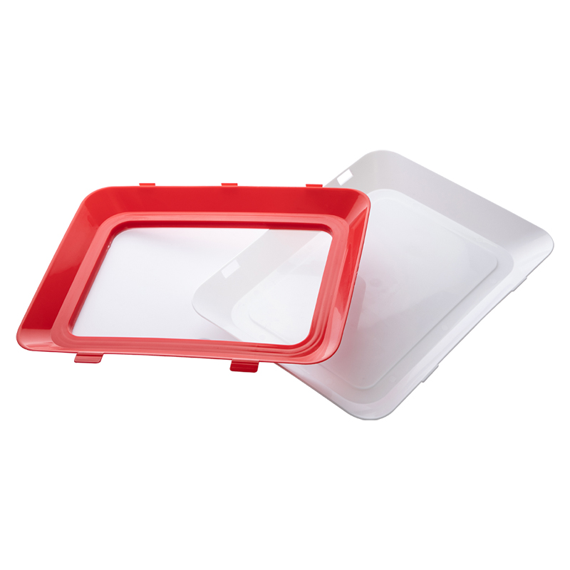 CK5395 - BANDEJA PRESERVACAO ALIMENTOS PLASTICO PP 29,6X26,7X3CM