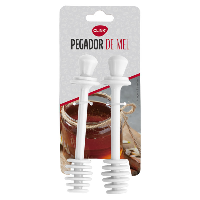 PEGADOR MEL PLASTICO 3X3X13CM